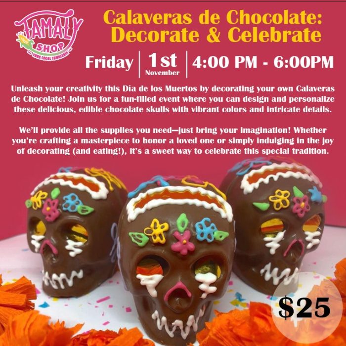 calaveritas de chocolate